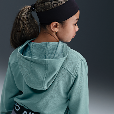 Nike Pro Fleece Sudadera con capucha y cremallera completa Dri-FIT - Niña