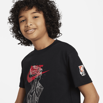 Playera para niños talla grande Nike Sportswear