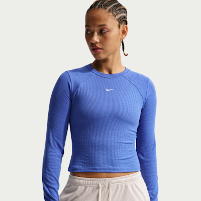 Nike Sportswear Chill Knit Women's Tight Long-Sleeve Ribbed Top