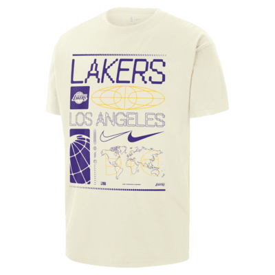 T-shirt NBA Nike Max90 Los Angeles Lakers para homem