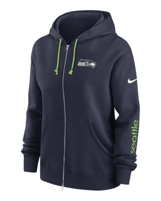 Женское худи Seattle Seahawks Phoenix Nike NFL Full-Zip Hoodie