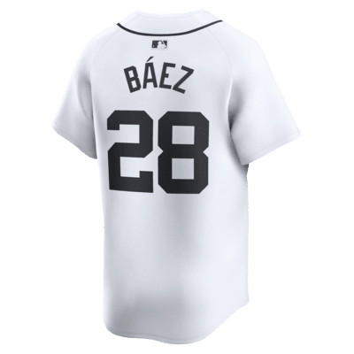 Jersey Nike Dri-FIT ADV de la MLB Limited para hombre Javier Báez Detroit Tigers