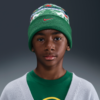 Gorro con dobladillo estándar para niños talla grande Nike Peak