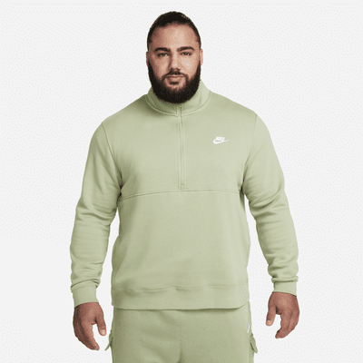 Nike Sportswear Club Men's Brushed-Back 1/2-Zip Pullover