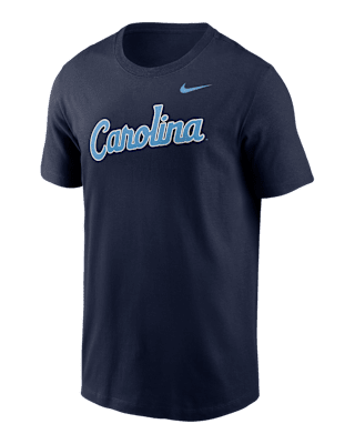 Мужская футболка North Carolina Tar Heels Baseball Wordmark Nike College