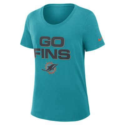 Miami Dolphins Rivalries Collection Slub Women's Nike Dri-FIT NFL T-Shirt