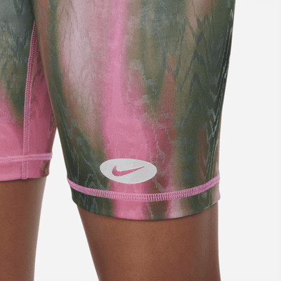 Nike Dri-FIT One Icon Clash Older Kids' (Girls') Biker Shorts
