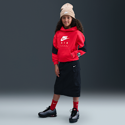 Nike Air Older Kids' Fleece Pullover Hoodie