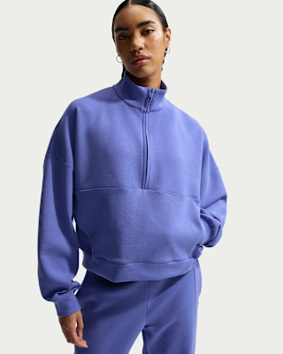 Женские  Nike 24.7 ImpossiblySoft Dri-FIT Oversized 1/2-Zip Top
