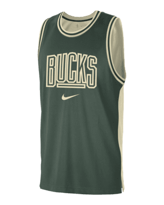 Nike Milwaukee Bucks Courtside Men's Dri-Fit NBA Tank Top Green