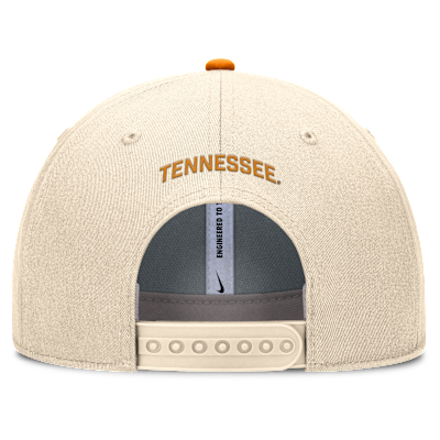 Gorra de rejilla universitaria Nike Dri-FIT ajustable para hombre Tennessee Primetime Rise