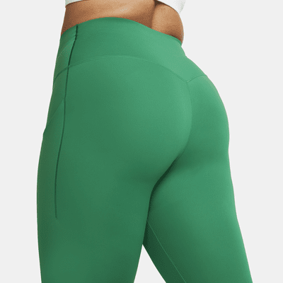 Leggings de 7/8 de tiro alto y sujeción media con bolsillos para mujer Nike Universa