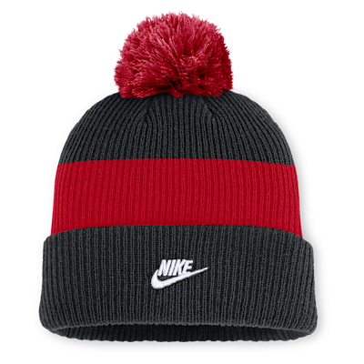 Cincinnati Reds Cooperstown Peak Men's Nike MLB Cuffed Pom Beanie