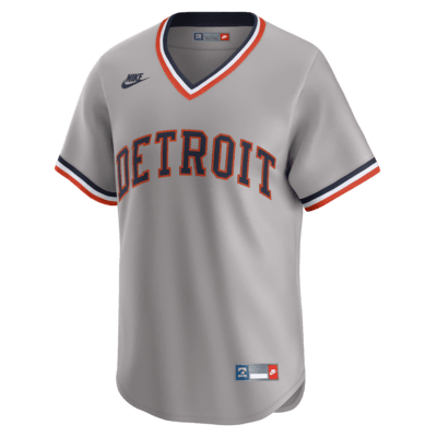 Detroit Tigers Cooperstown Men's Nike Dri-FIT ADV MLB Limited Jersey