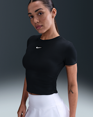 Женские шорты Nike One Dri-FIT Short-Sleeve Top