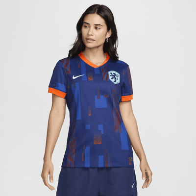 Maillot de foot replica Nike Dri-FIT Pays-Bas (Équipe féminine) 2024/25 Stadium Extérieur pour femme