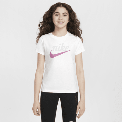 Playera para niña talla grande Nike Sportswear