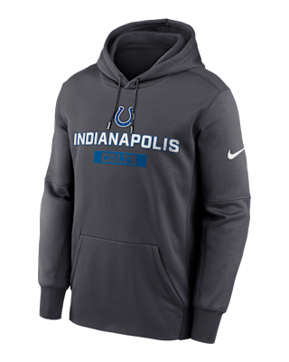 Мужское худи Indianapolis Colts Toss Sweep Men’s Nike Therma NFL Pullover Hoodie