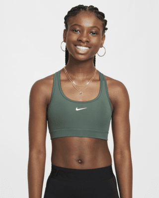 Подростковые  Nike Swoosh Big Kids' (Girls') Sports Bra