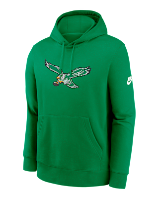 Мужское худи Philadelphia Eagles Club Logo Nike NFL Pullover Hoodie