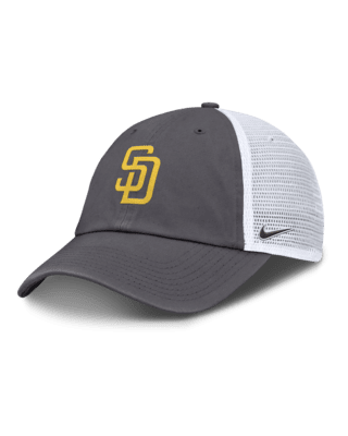 Мужские  San Diego Padres Club Nike MLB Trucker Adjustable Hat