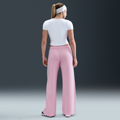 Nike Sportswear Club Fleece Women's Mid-Rise Wide-Leg Sweatpants
