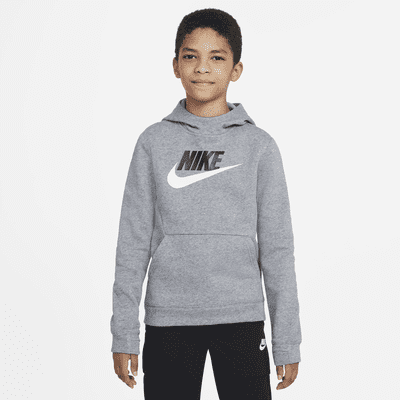 Nike Sportswear Club Fleece Big Kids' (Boys') Pullover Hoodie. Nike.com