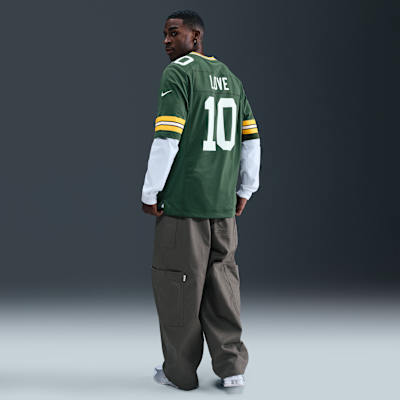 Spelartröja NFL Green Bay Packers (Jordan Love) för män