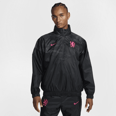 Chelsea FC Windrunner Üçüncü Nike Erkek Anorak Futbol Ceketi