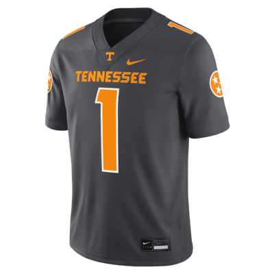 Jersey de juego universitario Nike Dri-FIT para hombre Tennessee Volunteers Volunteer State Smokey Grey