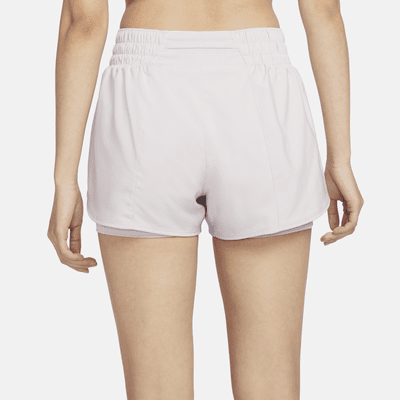 Nike Dri-FIT One Women's Mid-Rise 8cm (approx.) 2-in-1 Shorts