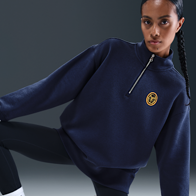 Nike Sportswear Phoenix Fleece Women's Oversized 1/4-Zip Long Sweatshirt