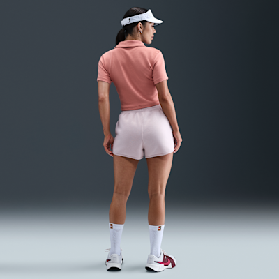 NikeCourt Heritage Women's Short-Sleeve Cropped Tennis Polo
