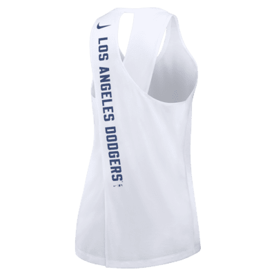 Camiseta de tirantes Nike de la MLB para mujer Los Angeles Dodgers Team