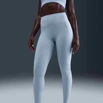 Nike Universa Women's High-Waisted Full-Length Leggings with No Front Seam