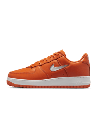 Orange Air Force 1 Shoes.