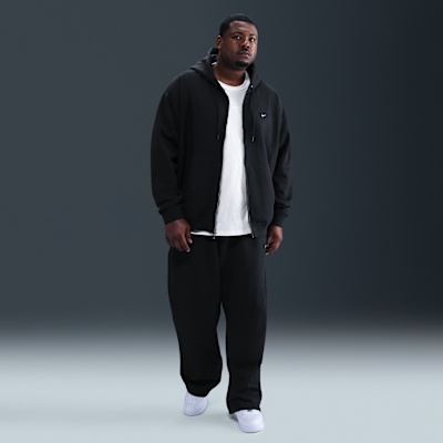 Nike Solo Swoosh Tam Boy Fermuarlı Fleece Erkek Kapüşonlu Üstü