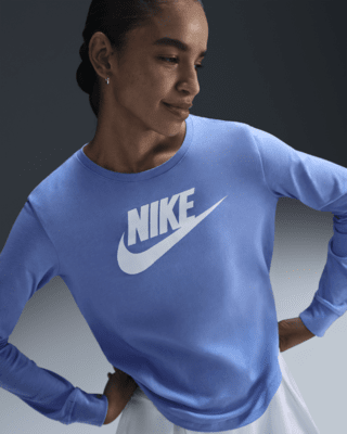 Женская футболка Nike Sportswear Essentials Long-Sleeve Logo