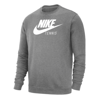Nike Swoosh Club Fleece Men's Crew-Neck Sweatshirt. Nike.com