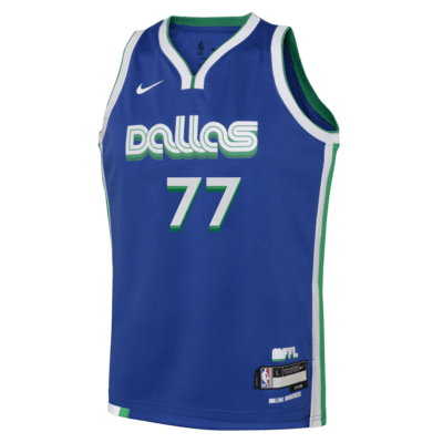 Nike L Doncic Dallas - Blanco - Camiseta Baloncesto Hombre