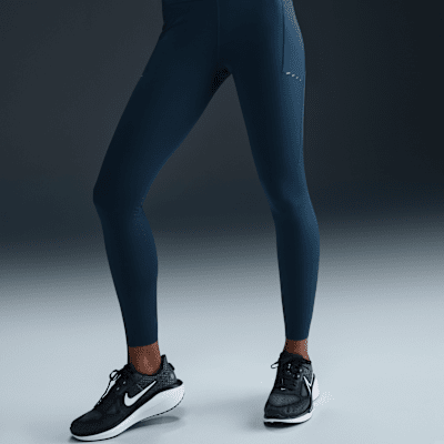 Nike Swift 7/8-Lauf-Leggings mit hohem Bund und Taschen (Damen)