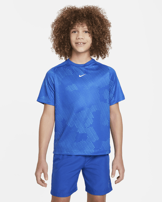 Подростковые шорты Nike Multi Big Kids' (Boys') Dri-FIT Short-Sleeve Top