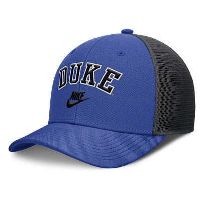 Duke Legacy Arch Rise Men's Nike Dri-FIT College Trucker Adjustable Hat