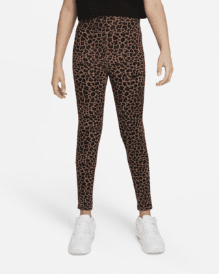 Подростковые тайтсы Nike Sportswear Favorites Big Kids' (Girls') Printed Leggings