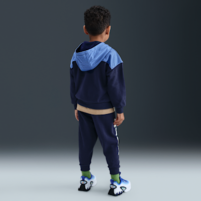 Nike Sportswear Toddler P.E. Blocked Pullover Hoodie and Pants Set