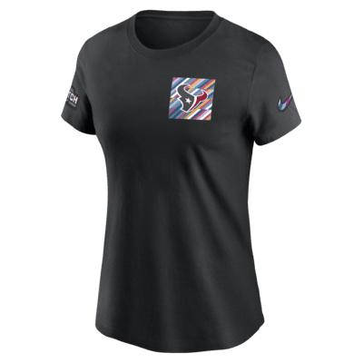 Houston Texans Crucial Catch Sideline Women's Nike NFL T-Shirt