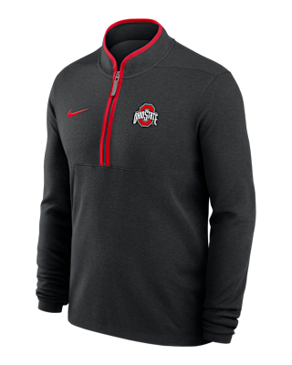 Мужские  Ohio State Victory Nike Dri-FIT College 1/2-Zip Long-Sleeve Top