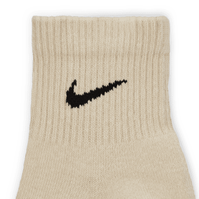 Nike Everyday Plus Cushioned Antrenman Bilek Çorapları (3 Çift)