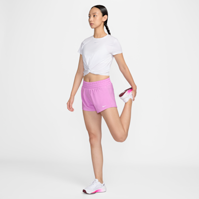 Nike Dri-FIT One Women's Mid-rise 8cm (approx.) Brief-Lined Shorts