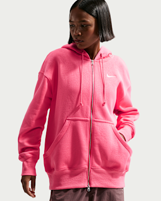 Женское худи Nike Sportswear Phoenix Fleece Oversized Full-Zip Hoodie